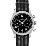 Montblanc 1858 Steel Automatic Chronograph 42mm Black Dial