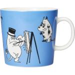 Moomin Mug 04L Home Tableware Cups & Mugs Coffee Cups Blue Arabia
