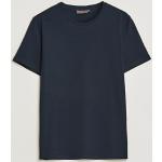 Blå Morris T-shirts med rund hals i Bomuld med rund udskæring med korte ærmer Størrelse XL til Herrer 
