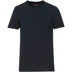 Blå Morris T-shirts med rund hals i Bomuld med rund udskæring med korte ærmer Størrelse XL til Herrer 