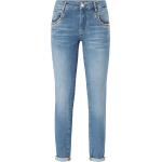 Lyseblå Mos Mosh Slim jeans i Bomuld Størrelse XL til Damer på udsalg 