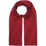 Røde MOSCHINO Halstørklæder i Uld Størrelse XL til Damer 