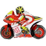 MotoGP Motorcykel Folieballon Rød