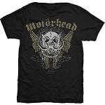 Motorhead Herren Wings T-Shirt, Schwarz, Large