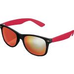 Røde Spejleffekt solbriller Størrelse XL til Herrer 