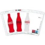 Flerfarvet Coca Cola Papkrus & Plastglas 50 stk 
