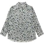 Flerfarvede Munthe Langærmede t-shirts i Silke Med lange ærmer Størrelse XL med Blomstermønster til Damer på udsalg 