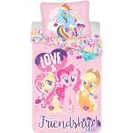 My Little Pony sengetøj - 140x200 cm - Love & Friendship - Vendbar dynebetræk - 100% bomulds sengesæt