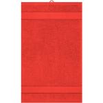 Røde Myrtle Beach Økologiske Gæstehåndklæder i Frotté 30x50 