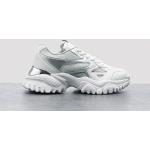Hvide NA-KD Chunky Sneakers i Polyester med Refleksdetaljer til Damer på udsalg 