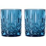 Blå Nachtmann Noblesse Whiskeyglas i Glas 2 stk på udsalg 