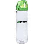 Nalgene Everyday OTF Drinking Plastic Bottle, Transparent/Green, 0.65