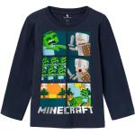 Minecraft NAME IT Danske brands Bluser i Bomuld Størrelse 98 til Drenge fra Kids-world.dk 