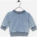 Lyseblå NAME IT Økologiske Bæredygtige Danske brands Sweatshirts i Bomuld Størrelse 56 til Baby fra Ellos.dk på udsalg 