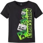 Sorte Minecraft NAME IT Danske brands T-shirts Størrelse 128 til Baby fra Kelkoo.dk med Gratis fragt 