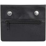 Neck purse LEAS, Genuine Leather, black - ''LEAS Travel-Line''