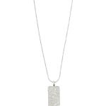 Necklace : Gracefulness : Silver Plated : Crystal Pilgrim Silver