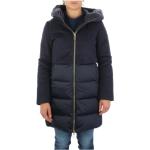 Blå  Sommer Parka coats i Mesh Størrelse XL til Damer på udsalg 