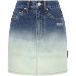Blå Korte Off-White Denim nederdele i Bomuld Størrelse XL til Damer på udsalg 