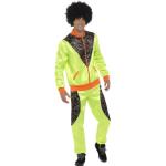 Neongrøn 80'er Træningsdragt Kostume