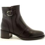 Sorte Nero Giardini Læderstøvler i Læder Størrelse 38 til Damer 
