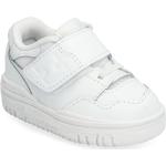 "New Balance 550 Kids Bungee Lace With Hook & Loop Top Strap Sport Pre-walkers - Beginner Shoes White New Balance"