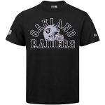 Sorte Las Vegas Raiders New Era T-shirts med tryk Størrelse XL 