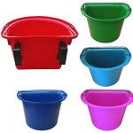 New GEWA Tournament Bucket for hanging by hooks flex. removable 12l, Colour:dark blue