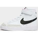 Hvide Retro Nike Blazer Mid '77 Sneakers med velcro i Læder Med velcro Størrelse 33.5 til Herrer 