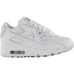Nike Boys Air Max 90 Mesh (Ps) First Walking Shoes (Air Max 90 Mesh (Ps)) - White White Cool Grey, size: 28.5 EU