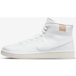 Hvide Nike Court Royale Højhælede sko i Læder Størrelse 35.5 til Damer 