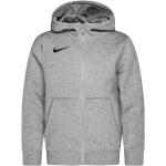 Nike Hættetrøje Fleece Park 20 - Grå/Sort Børn, størrelse M: 137-147 cm