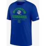 Nike Historic (NFL Seahawks) Tri Blend T shirt til mænd blå