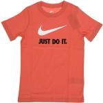 Røde Nike T-shirts med rund hals Størrelse XL til Herrer på udsalg 