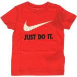 Røde Nike Kortærmede t-shirts med korte ærmer Størrelse XL til Herrer på udsalg 