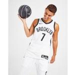 Nike NBA Brooklyn Nets Durant #7 Swingman Jersey, White