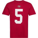 Nike Nfl San Francisco 49Ers T-Shirt Lance No 5 Sport T-Kortærmet Skjorte Red NIKE Fan Gear