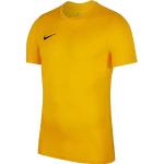 Guldfarvede Nike Park T-shirts med rund hals i Jersey med korte ærmer Størrelse XL 