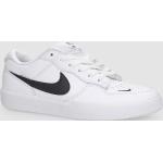 Hvide Klassiske Nike SB Skater sko i Læder Størrelse 44 Åndbare til Herrer 