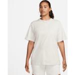 Brune Nike Essentials T-shirts i Bomuld Størrelse XXL til Damer 
