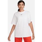 Hvide Nike Essentials T-shirts i Bomuld Størrelse XL til Damer 