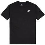 Sorte Klassiske Nike Vinter T-shirts med tryk i Bomuld Størrelse XXL til Herrer 