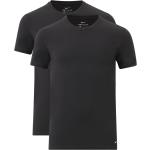Sorte Nike T-shirts med rund hals i Bomuld med rund udskæring med korte ærmer Størrelse XL til Herrer 