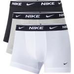 Hvide Nike Boksershorts i Bomuld Størrelse XL 3 stk til Herrer 