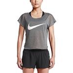 Hvide Nike Swoosh Kortærmede t-shirts i Mesh med korte ærmer Størrelse XL til Damer 