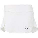Nike Damen Beinkleid Straight Court Skirt Rock, White/Black, XL