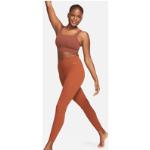 Nike Zenvy leggings i 7/8 længde med høj talje og let støtte til kvinder brun