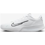 Hvide Elegant Nike Court Tennissko Størrelse 45 til Herrer 