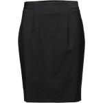 Sorte Knælange InWear Nederdele i Polyester Størrelse XL til Damer 