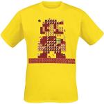 Nintendo Herren Nintendo Super Mario Bros. Giant Mario 30th Anniversary Men's T-shirt, Yellow (Ts500207ntn-l) T Shirt, Gelb, L EU